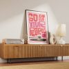 "PUT YOUR RECORDS ON" poster