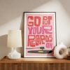 "PUT YOUR RECORDS ON" poster